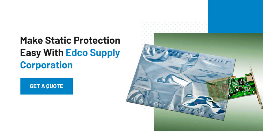 Static shielding protective packaging materials