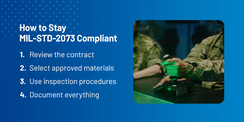 How to Stay MIL-STD-2073 Compliant
