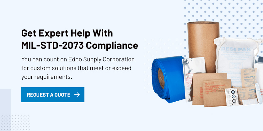 Get Expert Help With MIL-STD-2073 Compliance